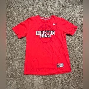 Vintage NCAA Nike Houston Cougars “triple red” shirt 00s size large